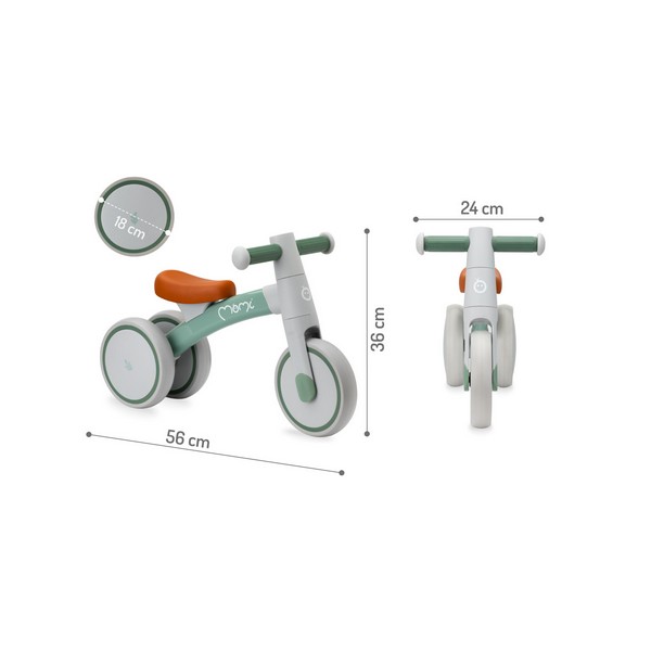 Продукт MoMi TEDI - Детско мини колело без педали - 0 - BG Hlapeta