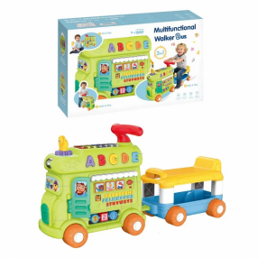 TEANTOYS - Мултифункционален автобус-проходилка 3 в 1