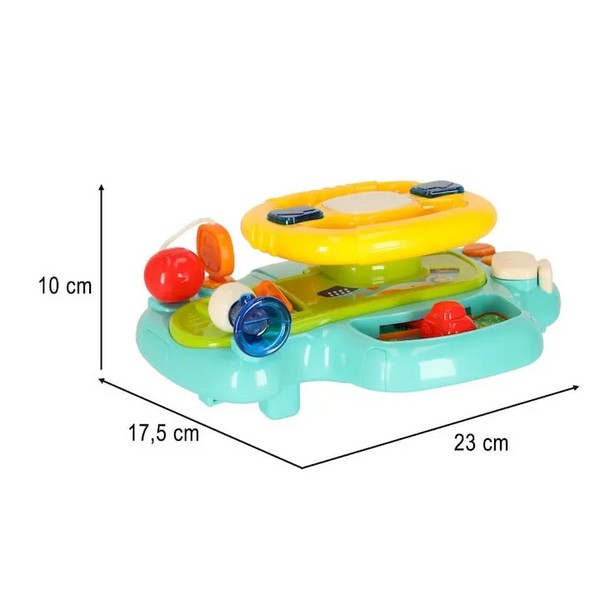 Продукт TEANTOYS BABY CAR - Музикален волан за количка 18м+ - 0 - BG Hlapeta