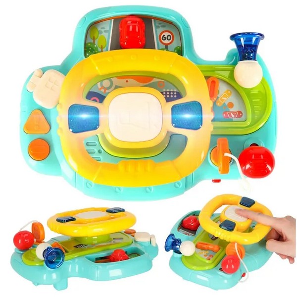 TEANTOYS BABY CAR - Музикален волан за количка 18м+