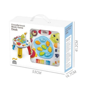 TEANTOYS - Crocodile Knock Music Game Desk Музикална Игрална Маса 