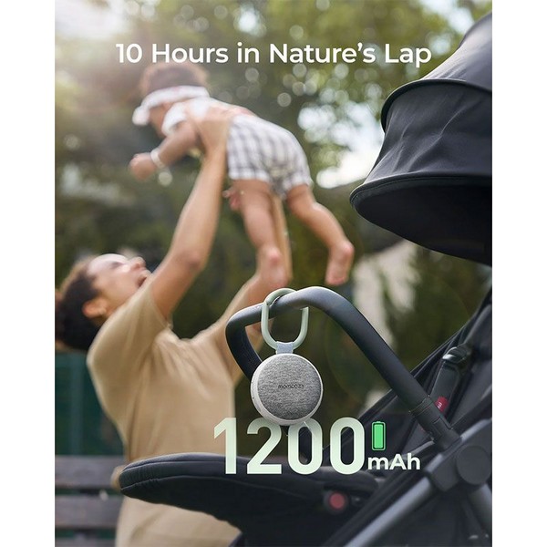 Продукт Momcozy - Преносима музикална кутия​ за количка, легло, столче и ергономична раница, със светлина и 20 звука - 0 - BG Hlapeta