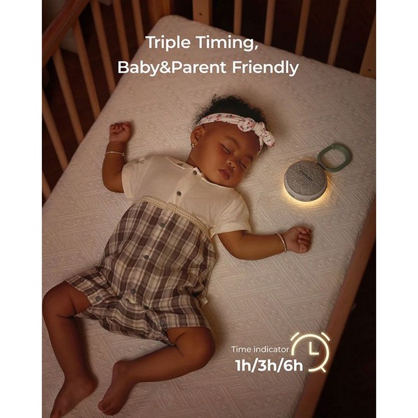 Продукт Momcozy - Преносима музикална кутия​ за количка, легло, столче и ергономична раница, със светлина и 20 звука - 0 - BG Hlapeta