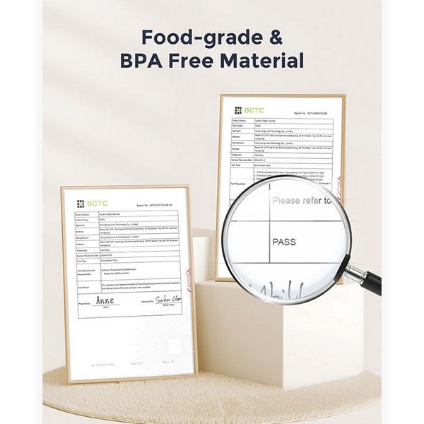 Продукт  Momcozy - Нагревател и дозатор за вода за приготвяне на адаптирано мляко с двойни светлини - 0 - BG Hlapeta