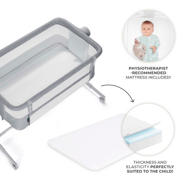 Продукт KinderKraft NESTEE UP 2 - Бебешка кошара - 0 - BG Hlapeta