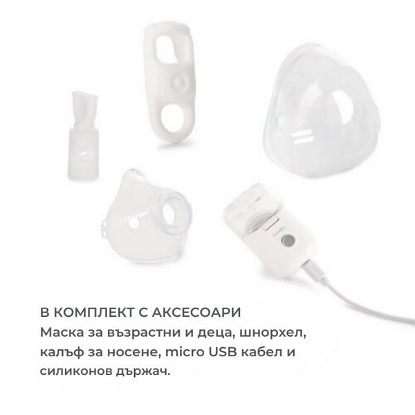 Nuvita - Преносим MESH инхалатор Продукт Nuvita - Преносим MESH инхалатор - 0 - BG Hlapeta