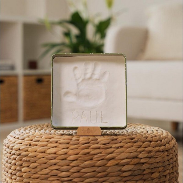 Продукт Petit ARTichaut - Правоъгълна метална кутия за бебешки отпечатък със стойка - 0 - BG Hlapeta