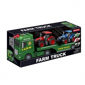 ToyStar Farm - Автовоз с трактори звук и светлина