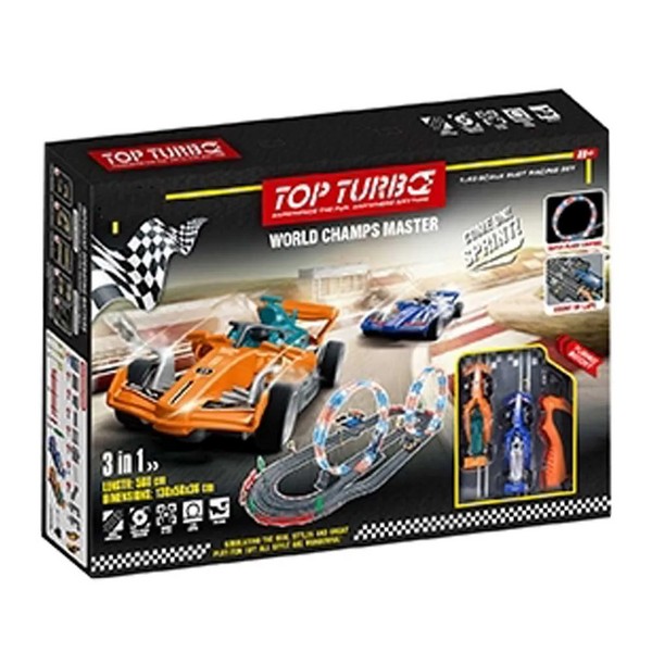 Продукт OCIE SOBA Slot Top Turbo - Състезателна Писта 2 Коли 560 см. - 0 - BG Hlapeta