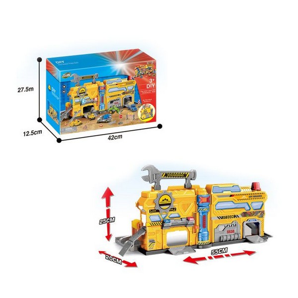 Продукт RTOYS City Action - Детски паркинг със светлини и звуци, с 2 превозни средства - 0 - BG Hlapeta