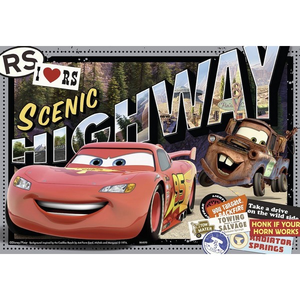 Продукт Ravensburger - Пъзел от 2 x 24 части - Колите - 0 - BG Hlapeta