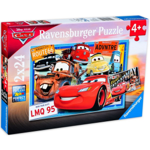 Ravensburger - Пъзел от 2 x 24 части - Колите