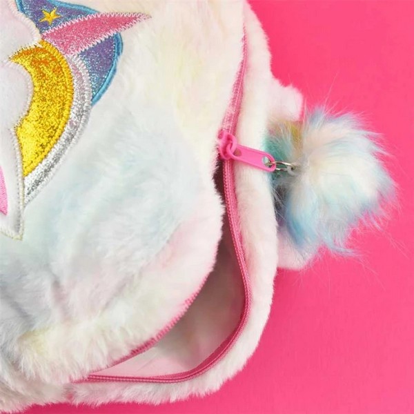 Продукт Robe Toy Цветен еднорог - Плюшена раничка за момиче, 32 см - 0 - BG Hlapeta