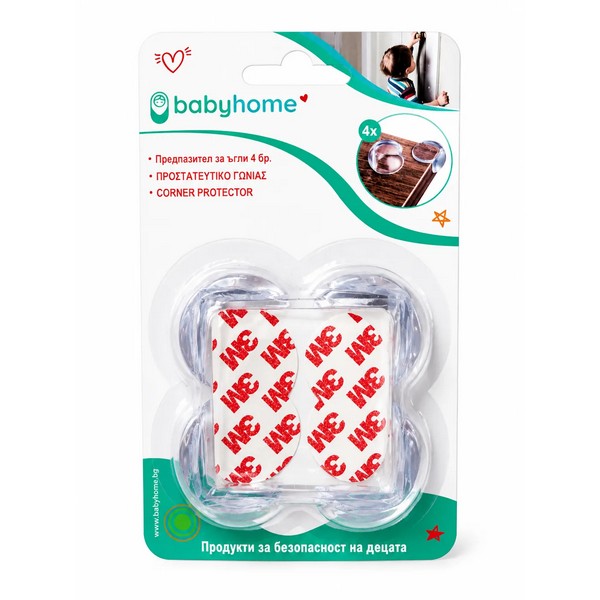 Продукт Babyhome - Предпазител за ъгли 4 бр. - 0 - BG Hlapeta