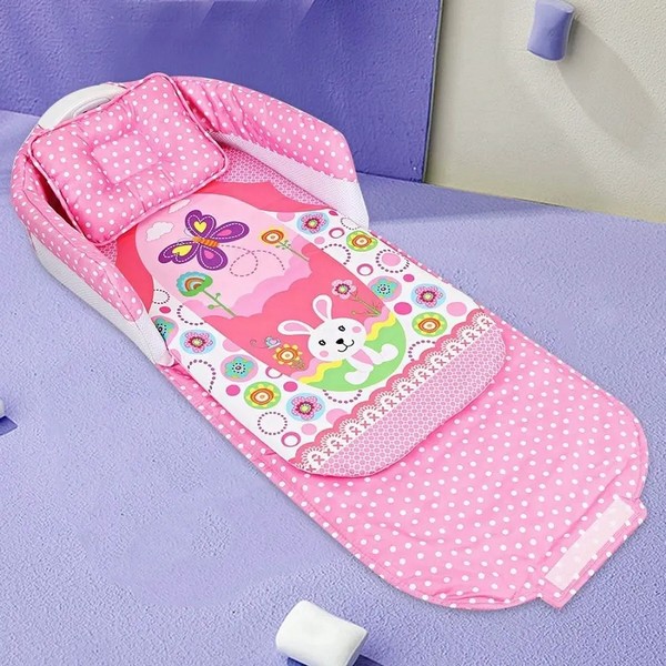Продукт TEANTOYS - Преносимо сгъваемо бебешко легло с музика и светлина iBaby - 0 - BG Hlapeta