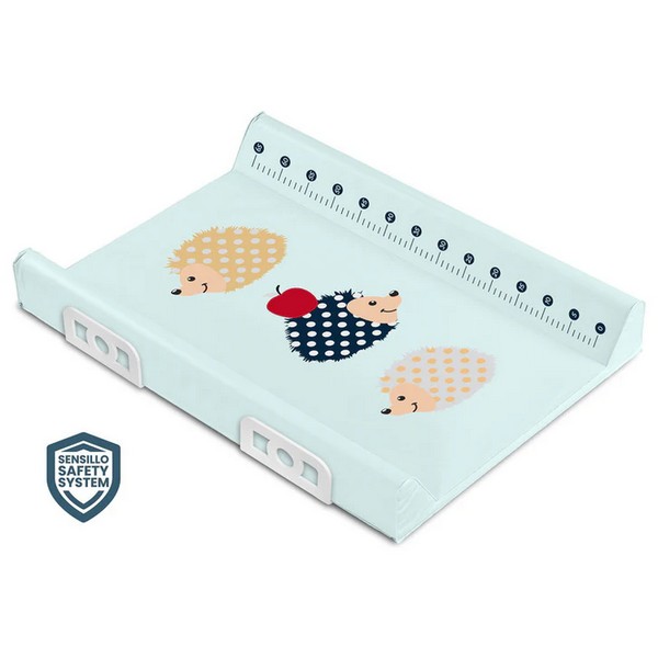 Продукт Sensillo Hedgehogs - Подложка за повиване със система за безопасност, 70см - 0 - BG Hlapeta