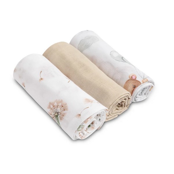 Продукт Sensillo - Муселинови пелени 3 броя 70x80 см - 0 - BG Hlapeta