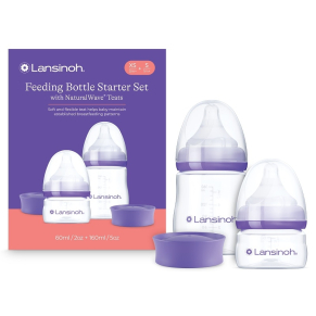 Lansinoh NaturalWave - Комплект шишета с биберон Starter set Lansinoh NaturalWave - Комплект шишета с биберон Starter set
