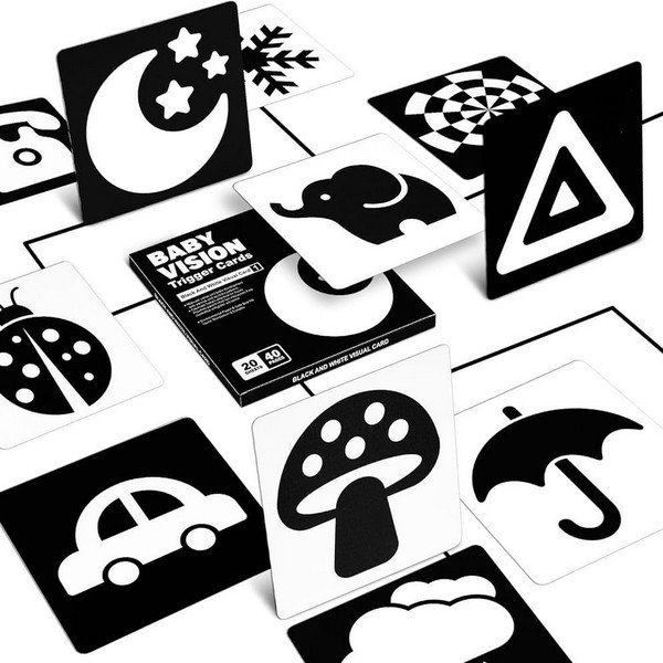 Продукт RTOYS - Бебешки карти за визуална стимулация, 0-12 м. - 0 - BG Hlapeta