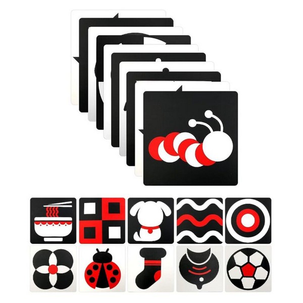 Продукт RTOYS - Бебешки карти за визуална стимулация, 0-12 м. - 0 - BG Hlapeta