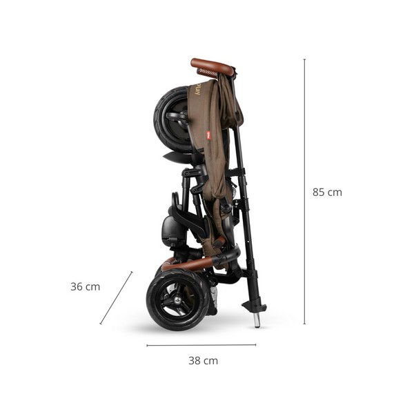 Продукт Qplay Rito Deluxe Rubber - Детска триколка - 0 - BG Hlapeta