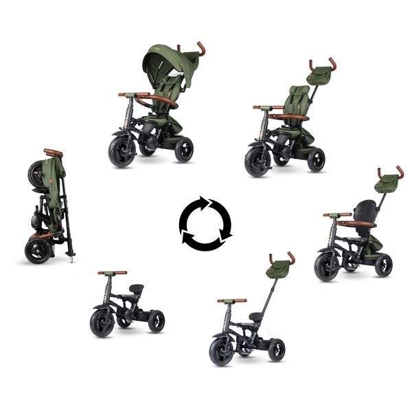 Продукт Qplay Rito Deluxe Rubber - Детска триколка - 0 - BG Hlapeta