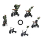 Продукт Qplay Rito Deluxe Rubber - Детска триколка - 13 - BG Hlapeta