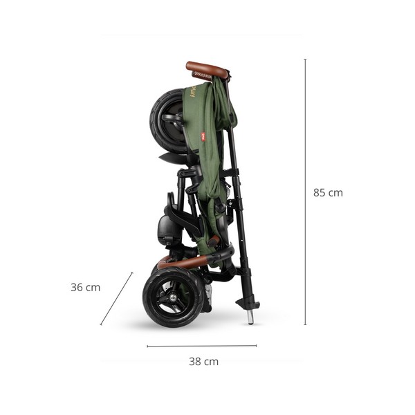 Продукт Qplay Rito Deluxe Rubber - Детска триколка - 0 - BG Hlapeta