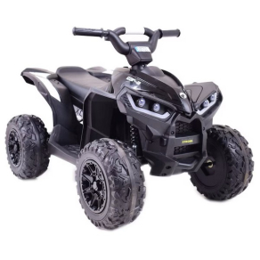 Акумулаторно ATV за деца Import Super Toys с меки гуми, кожена седалка 