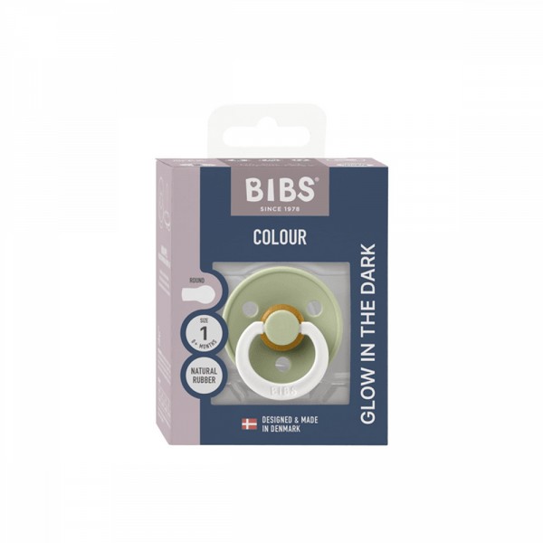 Продукт BIBS Colour GLOW - 1 бр. Биберон, 0-6 месеца - 0 - BG Hlapeta