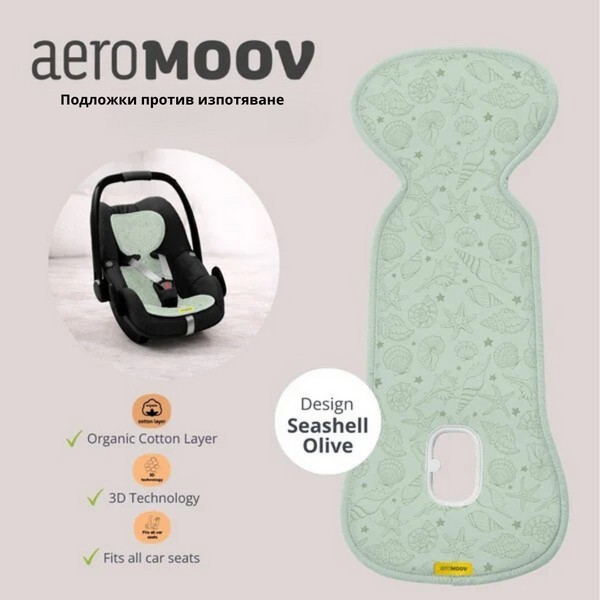 Продукт Aeromoov Air Layer група 0 (0-13кг)- Подложка против изпотяване за кошница за кола  - 0 - BG Hlapeta