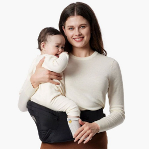 Momcozy Wander360 - Ергономична седалка за носене на бебе, 0-36 месеца