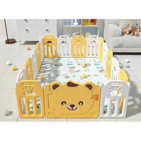 Feelkids - Сгъваема бебешка ограда за безопасна игра