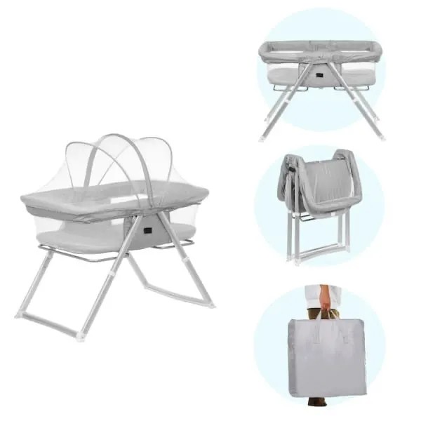 Продукт TEANTOYS - Сгъваема бебешка кошара 2 в 1 с мрежа против насекоми - 0 - BG Hlapeta