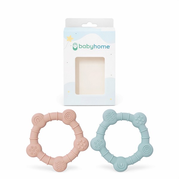 Продукт Babyhome - Силиконова гризалка Кръг - 0 - BG Hlapeta