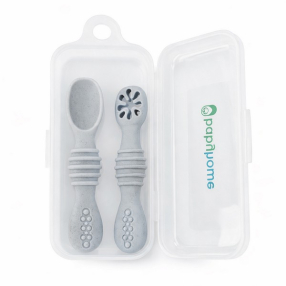 Babyhome - Силиконова чесалка и лъжичка 2 в 1 Babyhome - Силиконова чесалка и лъжичка 2 в 1