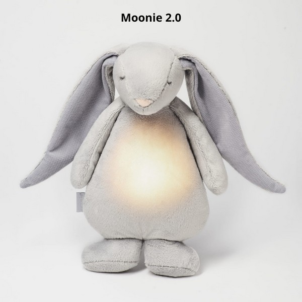 Продукт MOONIE 2.0 ЗАЙО - Приятелче за спокоен сън с нощна лампа и успокояващи звуци - 0 - BG Hlapeta