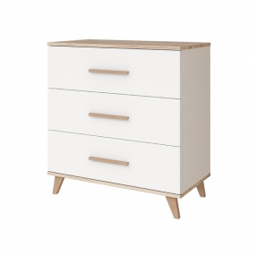 Faktum Flip White and Oak - Скрин за детска стая Faktum Flip White and Oak - Скрин за детска стая