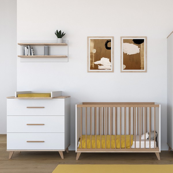 Продукт Faktum Flip White and Oak - Скрин за детска стая - 0 - BG Hlapeta