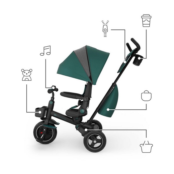 Продукт KinderKraft SPINSTEP 2 PLUS - Триколка - 0 - BG Hlapeta
