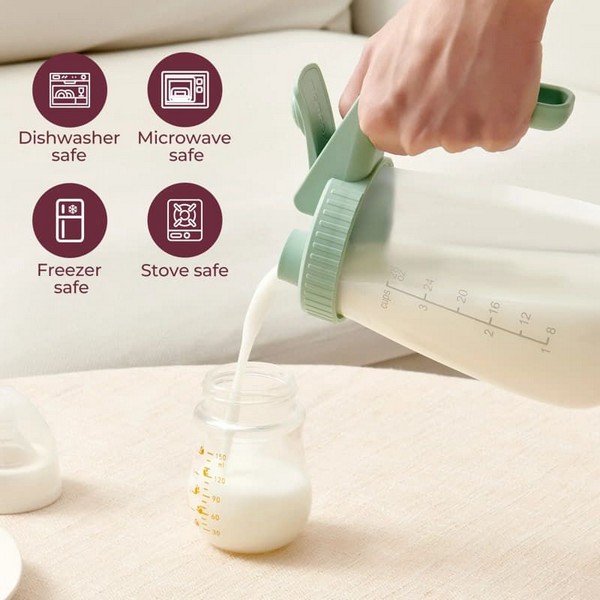 Продукт Momcozy - Стъклена кана за съхранение на кърма - 0 - BG Hlapeta