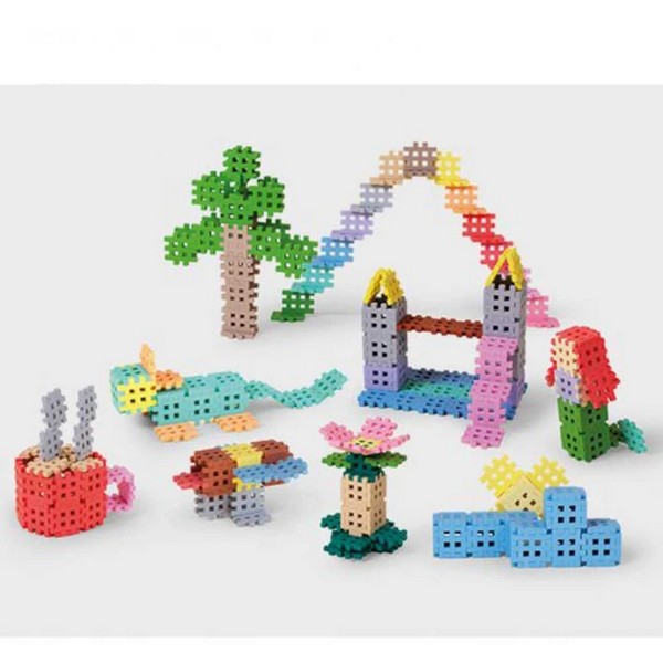 Продукт GUGA STEAM - Вафлен конструктор в пастелни цветове - 300 части - 0 - BG Hlapeta