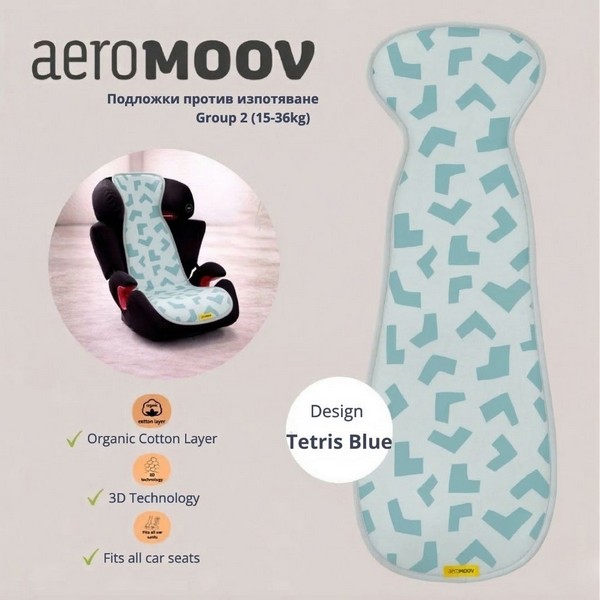 Продукт Aeromoov Air Layer група 2 (15-36 kg). - Подложки против изпотяване за столче за кола или количка - 0 - BG Hlapeta