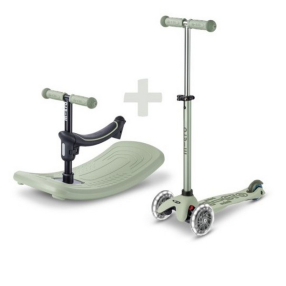 Micro Mini Deluxe Rock and Go LED - Тротинетка