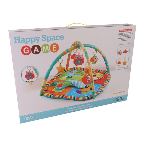Продукт TinyMini - Бебешка активна гимнастика с цветни животни 3 в 1 - 0 - BG Hlapeta