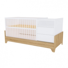 Faktum Lumina White - Трансформиращо се бебешко легло 3 в 1 Faktum Lumina White - Трансформиращо се бебешко легло 3 в 1