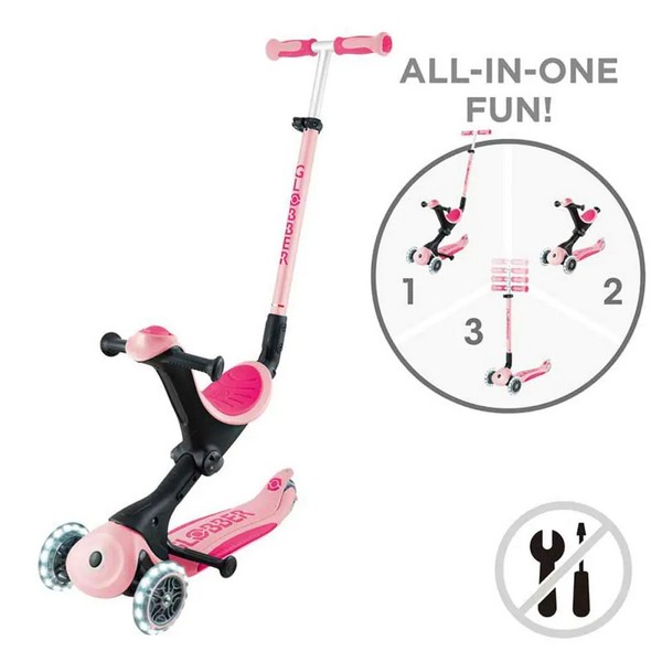 Продукт Globber GO UP DELUXE LIGHTS - Тротинетка с родителски контрол - 0 - BG Hlapeta