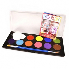 Robe Toy - Цветни боички за рисуване на лице и тяло, 12 цвята