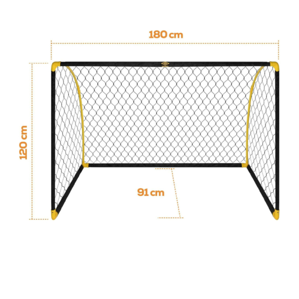 Продукт Umbro - Футболна врата 180x91x120 см - 0 - BG Hlapeta