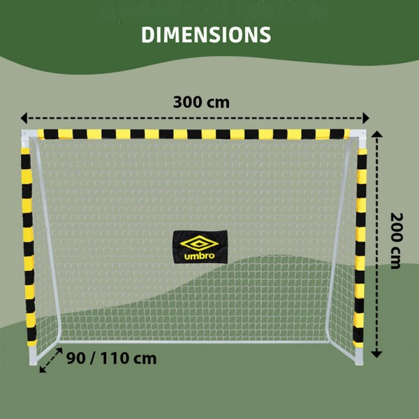 Продукт Umbro - Футболна врата 300x200x110 см - 0 - BG Hlapeta